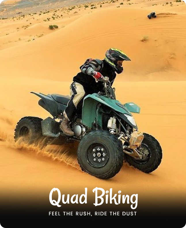 Quad biking